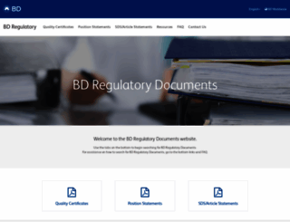 regdocs.bd.com screenshot