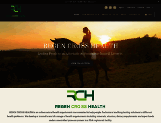 regen-cross-health.myshopify.com screenshot