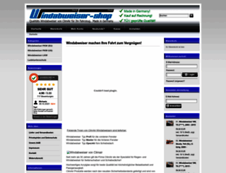 regen-und-windabweiser.com screenshot
