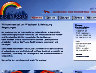 regenbogenwaescherei.com screenshot