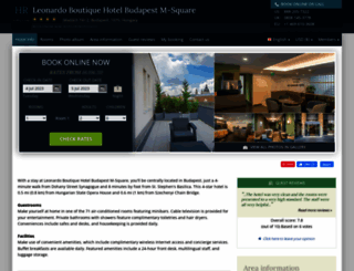 regency-suites-budapest.h-rez.com screenshot