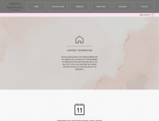 regencyapartments.us screenshot