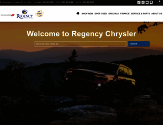 regencychrysler.com screenshot