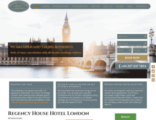 regencyhouse-hotel.com screenshot