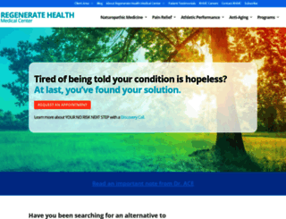 regeneratehealthmc.com screenshot