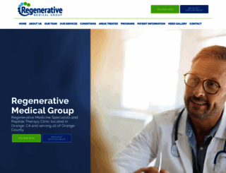 regenerativemedgroup.com screenshot