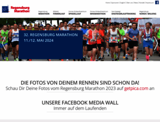 regensburg-marathon.de screenshot