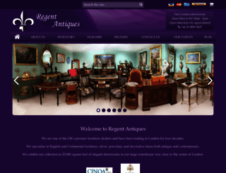 regentantiques.com screenshot