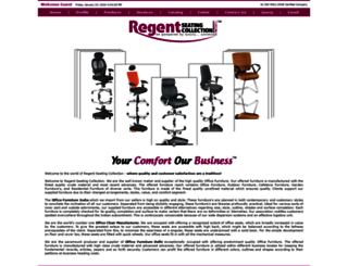regentseatingcollection.com screenshot