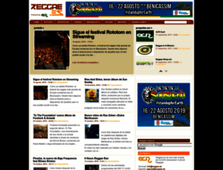 reggae.es screenshot