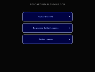 reggaeguitarlessons.com screenshot
