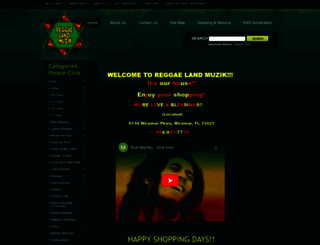 reggaelandmuzik.com screenshot