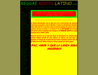 reggaelatino.com screenshot
