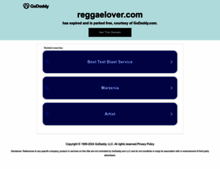 reggaelover.com screenshot