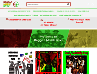 reggaemuzikboxx.com screenshot