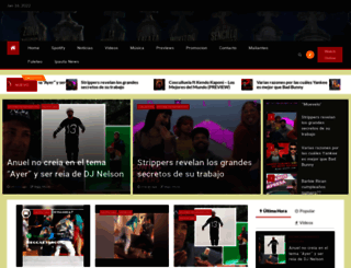 reggaeton.com screenshot