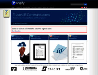 regify.com screenshot