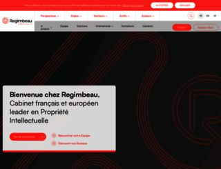 regimbeau.fr screenshot