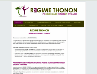 regime-thonon.com screenshot