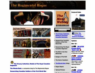 regimentalrogue.com screenshot