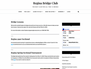 reginabridge.com screenshot