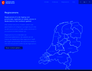 regiocanons.nl screenshot