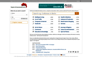 region-schwarzwald.com screenshot