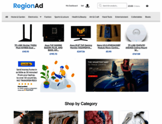 regionad.co.uk screenshot