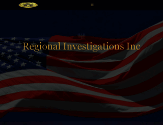 regionalinvestigations.com screenshot