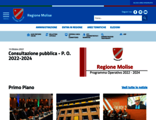 regione.molise.it screenshot