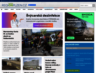 regionplzen.cz screenshot