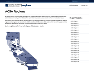 regions.acsa.org screenshot