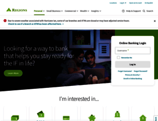 regionsbank.com screenshot