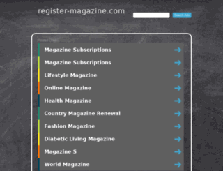 register-magazine.com screenshot