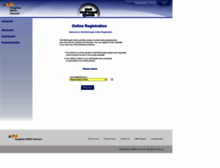 register.hrw.com screenshot