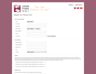 register.loonfung.com screenshot