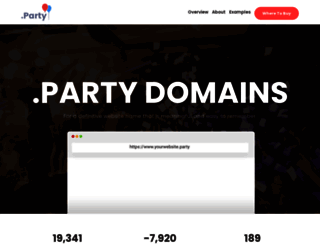 register.party screenshot
