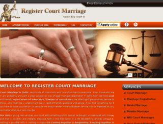 registercourtmarriage.com screenshot