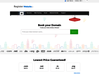 registerwebsite.in screenshot