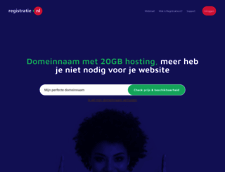 registratie.nl screenshot