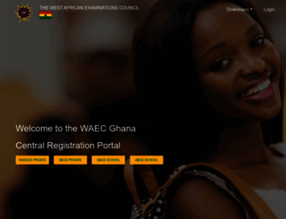 registration.ghanawaec.org screenshot
