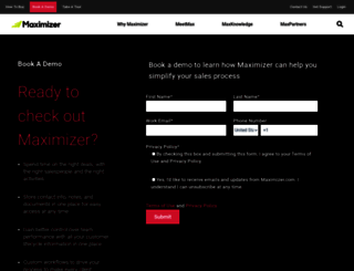 registration.maximizer.com screenshot