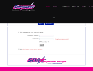 registration.starpowertalent.com screenshot