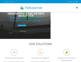 registration.terradatum.com screenshot