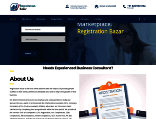 registrationbazar.com screenshot