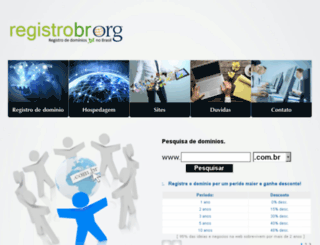 registrobr.org screenshot
