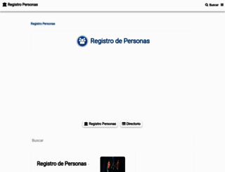 registropersonas.com screenshot