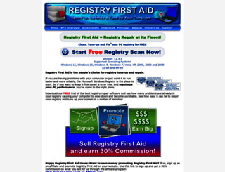 registry-repair-software.com screenshot