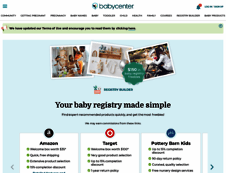 registry.babycenter.com screenshot