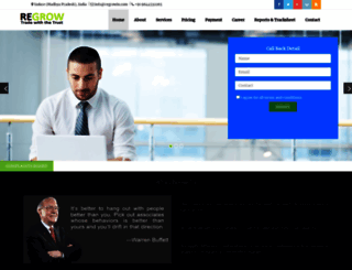 regrowin.com screenshot